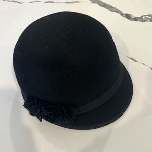 None West Black Wool Hat